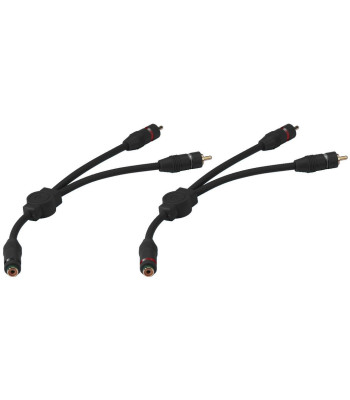 Y-adapter kabel sort - CBA-25/SW CARPOWER