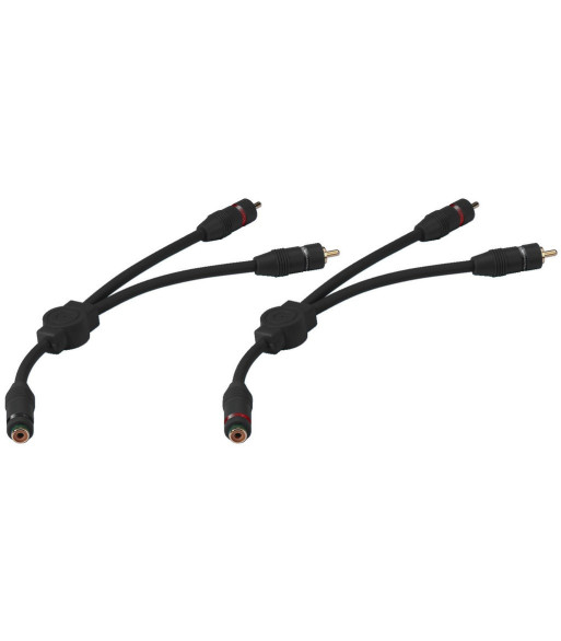 Y-adapter kabel sort - CBA-25/SW CARPOWER Y-adapter kabel sort - CBA-25/SW CARPOWER