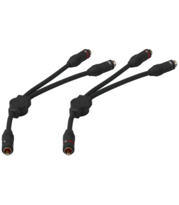 Y-adapter kabel sort - CBA-30/SW CARPOWER
