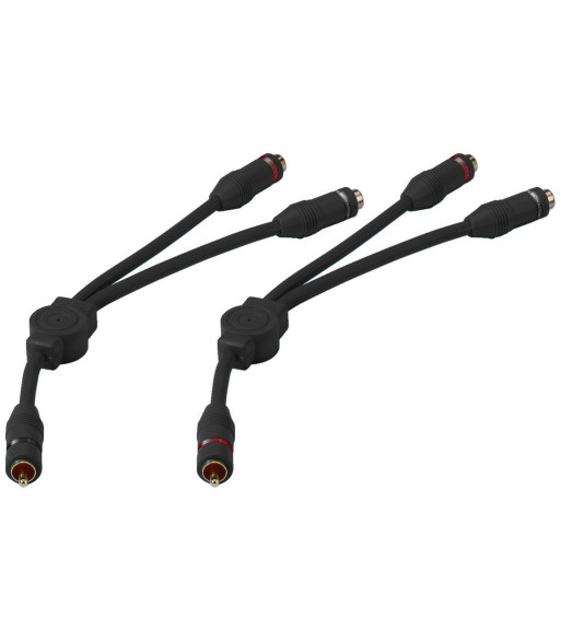 Y-adapter kabel sort - CBA-30/SW CARPOWER