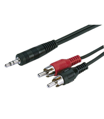 Phono-jack kabel 2m - ACA-1735 MONACOR