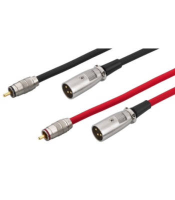 Phono-XLR kabel 1.5m - MCA-158 MONACOR