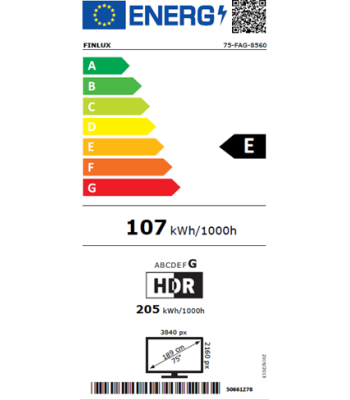 Finlux 75FAG8560 - UHD 4K Android TV