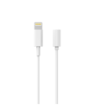 Sinox PRO Lightning Jack adapter m/original Apple chip. 0,15m. Hvid