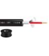 Mikrofonkabel 100m sort - MLC-150/SW Monacor