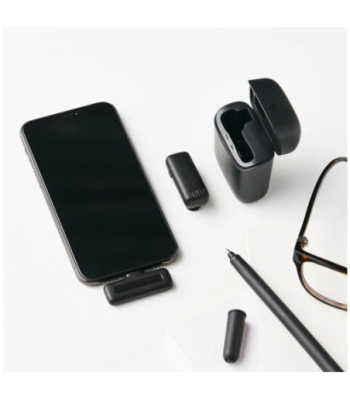Lippa Dual Wireless Lavalier Microphone With Lightning Connector