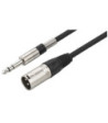 Jack-XLR kabel 2m - MEL-202/SW Monacor