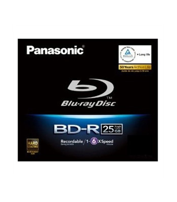Panasonic brændbar Blu-ray Disc 25Gb