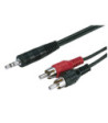 Phono-jack kabel 10m - ACA-1935 MONACOR