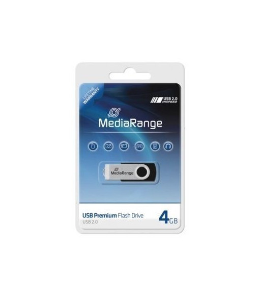 MediaRange USB 2.0 Premium Flash Drive 4GB MediaRange USB 2.0 Premium Flash Drive 4GB