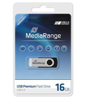 MediaRange USB 2.0 Premium Flash Drive 16GB