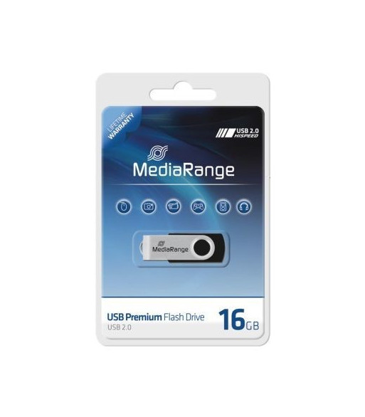 MediaRange USB 2.0 Premium Flash Drive 16GB MediaRange USB 2.0 Premium Flash Drive 16GB