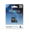 MediaRange Micro SDHD kort 4GB