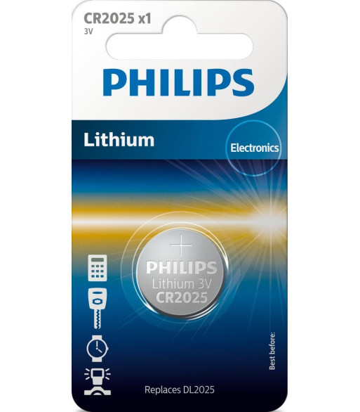 Philips Lithium CR2025 Philips Lithium CR2025
