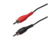 Sinox One Phono kabel. 2,5m. Sort