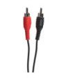 Sinox One Phono kabel. 2,5m. Sort