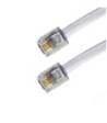 Sinox One telefonkabel. 10m. Hvid