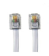 Sinox One telefonkabel. 10m. Hvid
