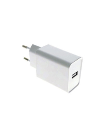Sinox One 230V USB A oplader. 1,0A. Hvid