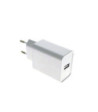 Sinox One 230V USB A oplader. 1,0A. Hvid