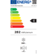 SCANDOMESTIC SFS 381 W - FRITSTÅENDE FRYSESKAB