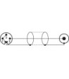 XLR-phono kabel 1m - MCA-127J MONACOR