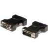 Adapter DVI - VGA 15 pin sokkel