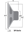 Højttaler - SP-3RDP MONACOR