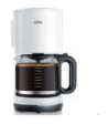 Braun KF1100WH, hvid - Kaffemaskine