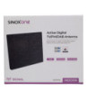 Sinox One digital radio og TV stueantenne slim. Sort