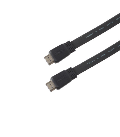 Sinox One HDMI Flat slim kabel. 3m. Sort Sinox One HDMI Flat slim kabel. 3m. Sort