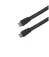 Sinox One HDMI Flat slim kabel. 3m. Sort