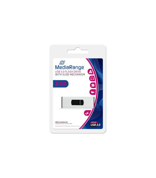 MediaRange USB 3.0 Premium Flash Drive 8GB MediaRange USB 3.0 Premium Flash Drive 8GB