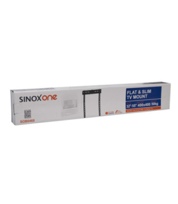 Sinox One TV vægbeslag 32"-55". Sort