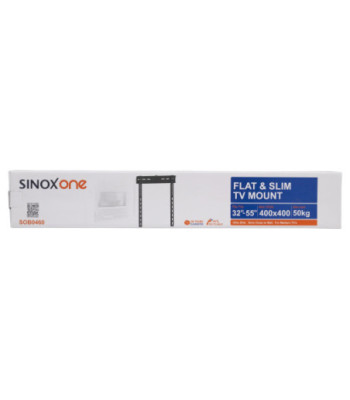 Sinox One TV vægbeslag 32"-55". Sort