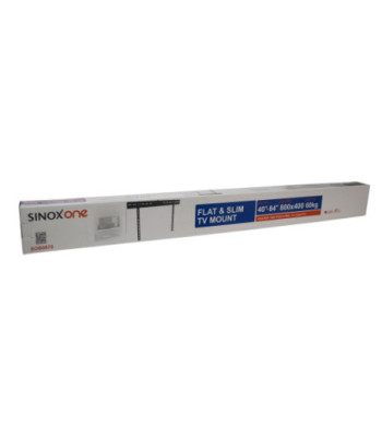 Sinox One TV vægbeslag. 40-86. Sort