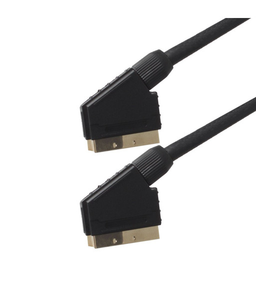 Sinox One Scart kabel. 0,75m. Sort Sinox One Scart kabel. 0,75m. Sort
