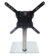 Sinox StandView TV bordstand med drejbar top. 26"-55". Alu finish