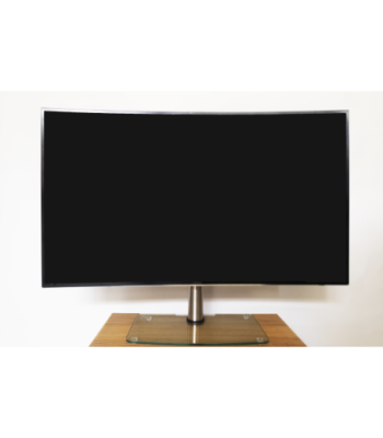 Sinox StandView TV bordstand med drejbar top. 26"-55". Alu finish