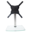 Sinox StandView TV bordstand med drejbar top. 26"-55". Alu finish