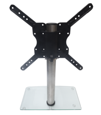 Sinox StandView TV bordstand med drejbar top. 26"-55". Alu finish
