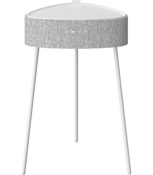 Sinox Bluetooth højttaler og bord i hvid Sinox Bluetooth højttaler og bord i hvid