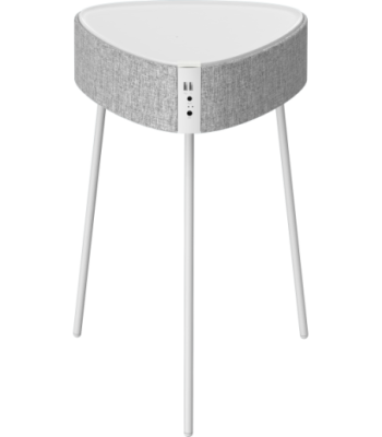 Sinox Bluetooth højttaler og bord i hvid