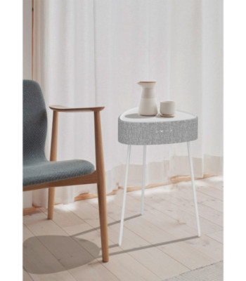 Sinox Bluetooth højttaler og bord i hvid