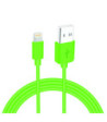 Sinox iMedia Lightning kabel m/original Apple chip. 1m. Grøn