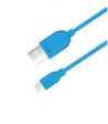Sinox iMedia Lightning kabel m/original Apple chip. 2m. Blå