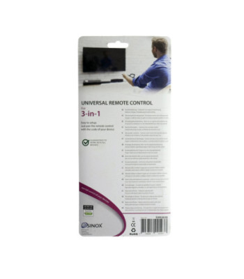 Sinox Fjernbetjening 3-i-1