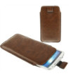 ITSKINS SLEEVE læder lomme XL. Brun