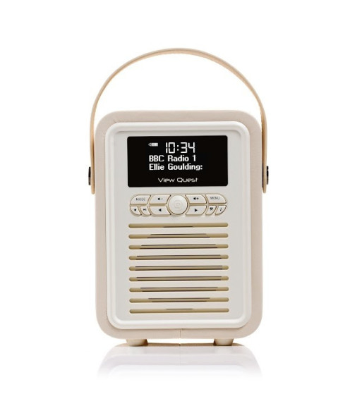 VQ Retro Mini radio. Cream VQ Retro Mini radio. Cream