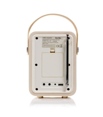 VQ Retro Mini radio. Cream
